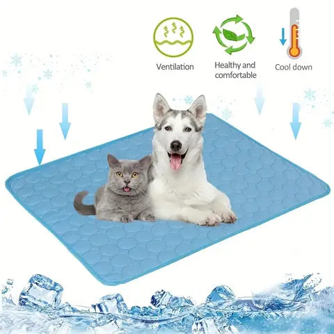 Pet cooling gel mat for dogs and cats