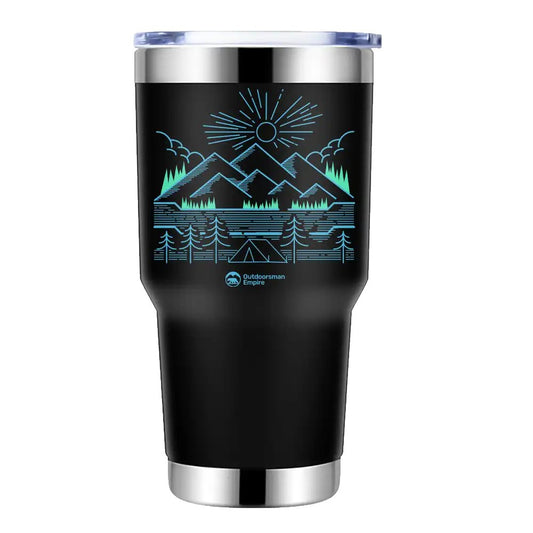Camping Lines 2 30oz Insulated Vacuum Sealed Tumbler