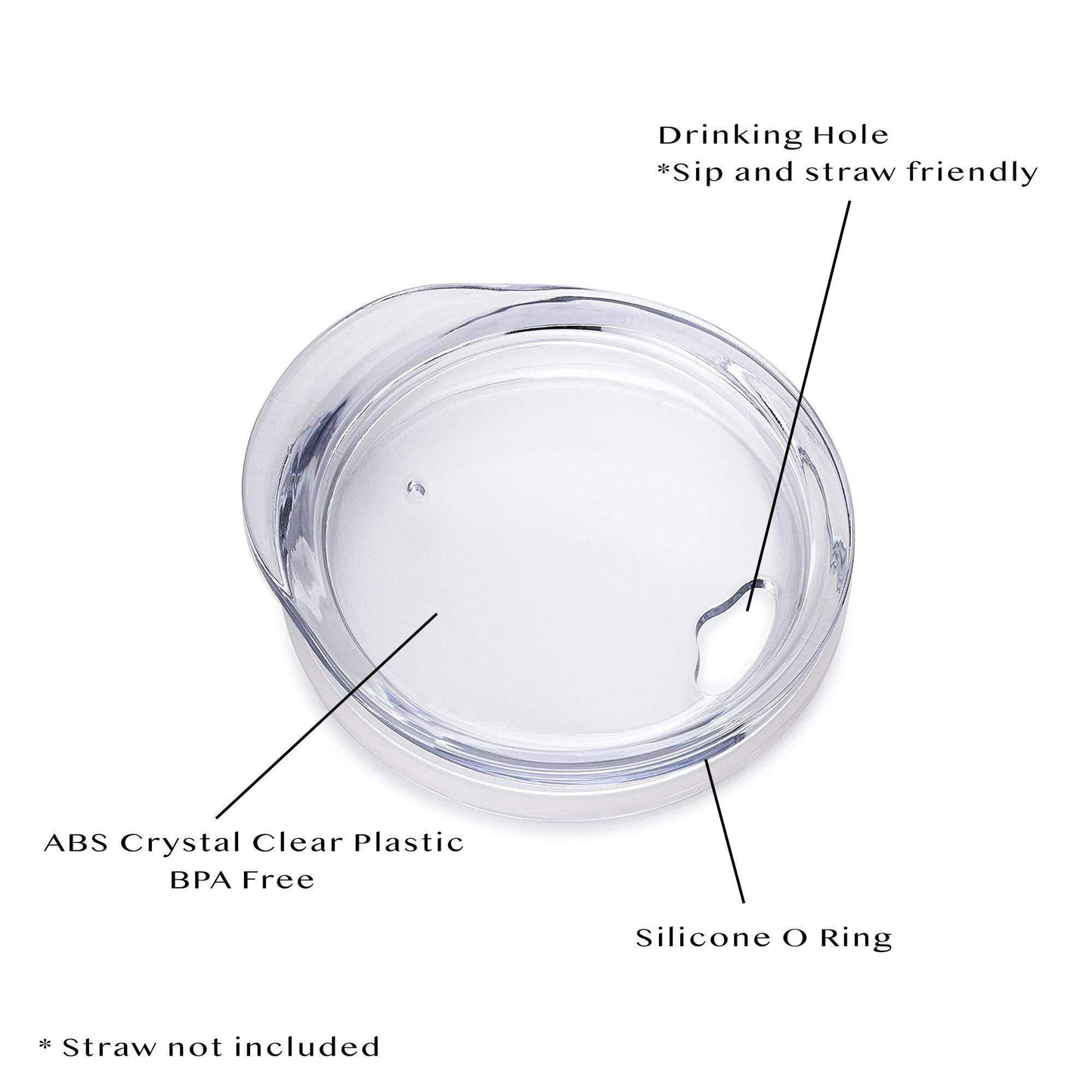 Premium Stainless Steel Wine Tumbler with Lid 12 oz Double Wall Vacuum Insulated