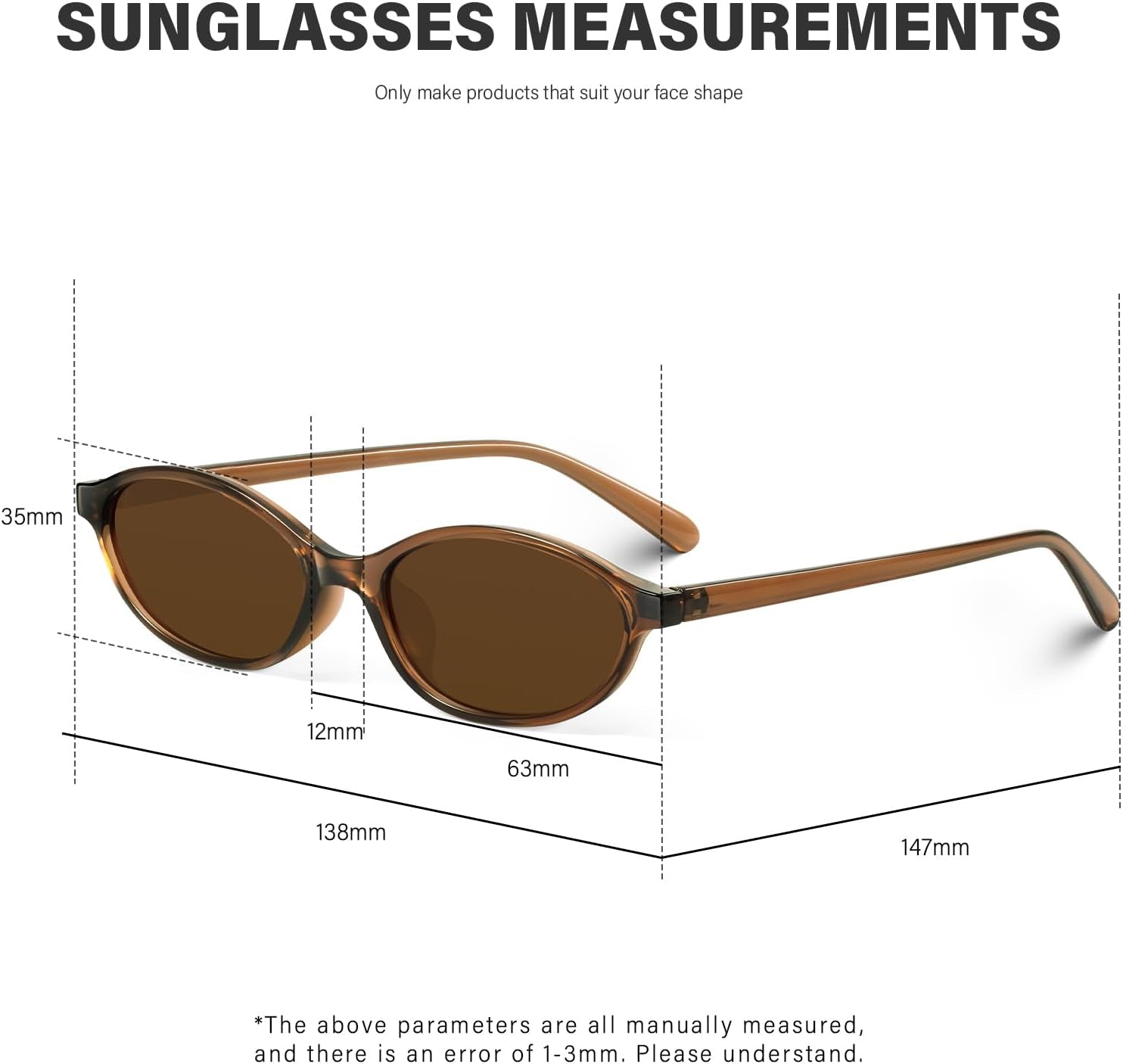 Retro Oval Sunglasses for Women 90S Design Small Cat Eye Sun Glasses UV Protection Y2K Trendy Narrow Shades