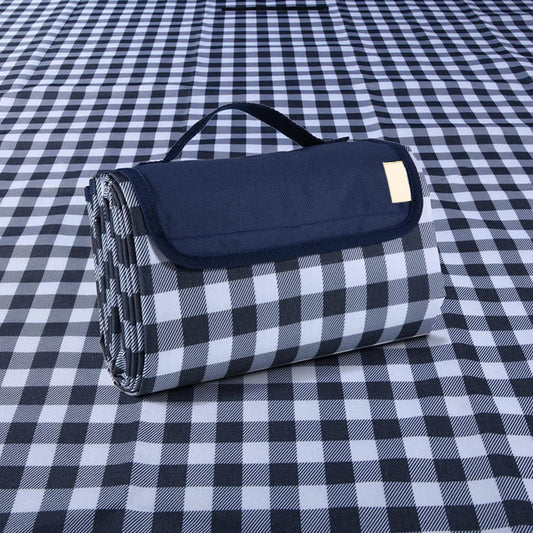 PUPOPIK Picnic Beach Blanket Picnic Mat 80x57in Waterproof Foldable Family Mat Portable Large Picnic Blankets for Travel Hiking Music Festival
