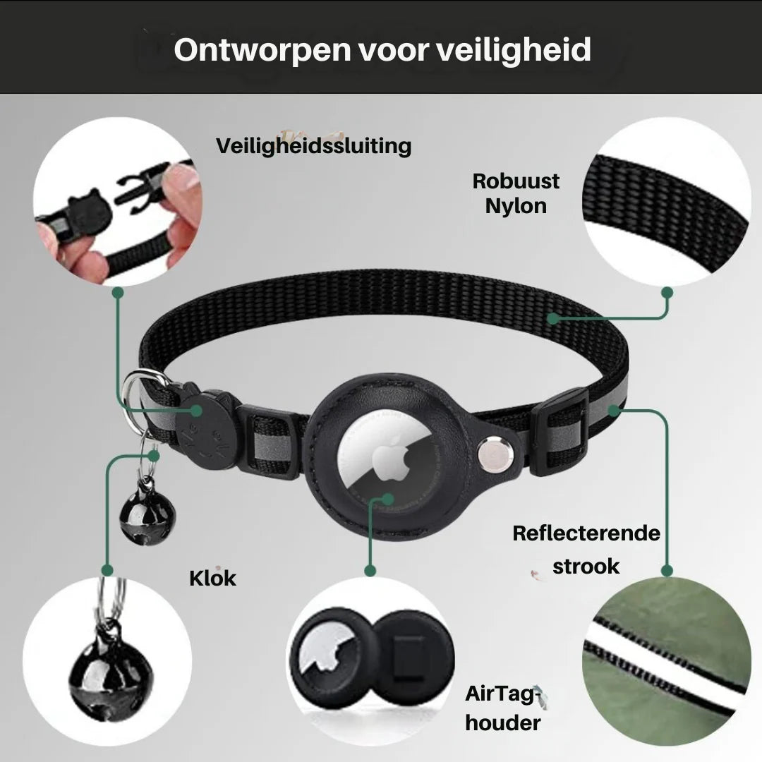 Reflective GPS Cat Collar