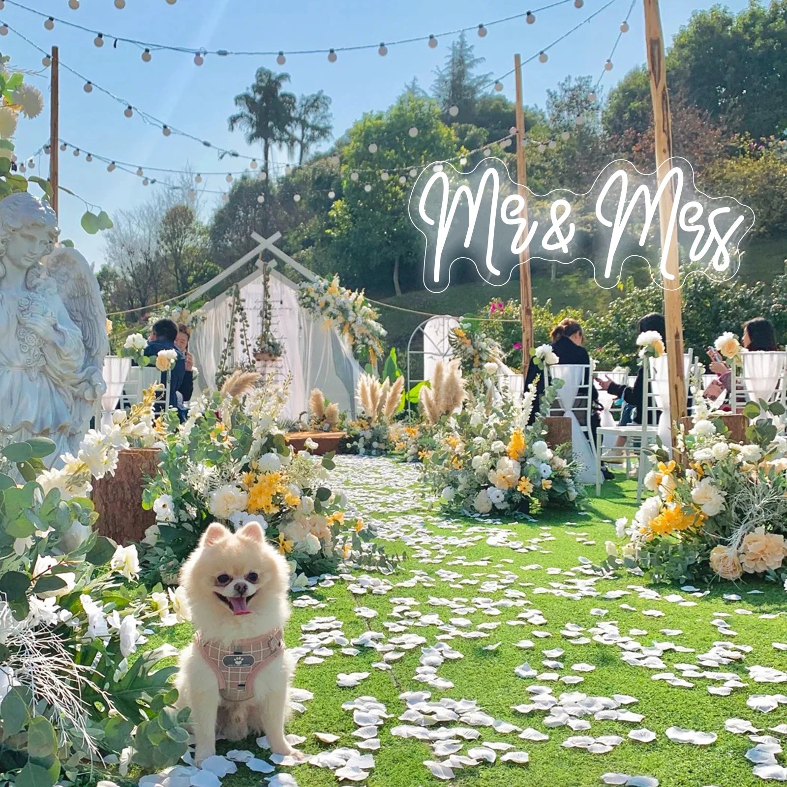 Mr & Mrs Neon Sign Wedding Decor Room Neon LED Lights Just Married Neon Lights LED Sign Marry Me Led Light Sign