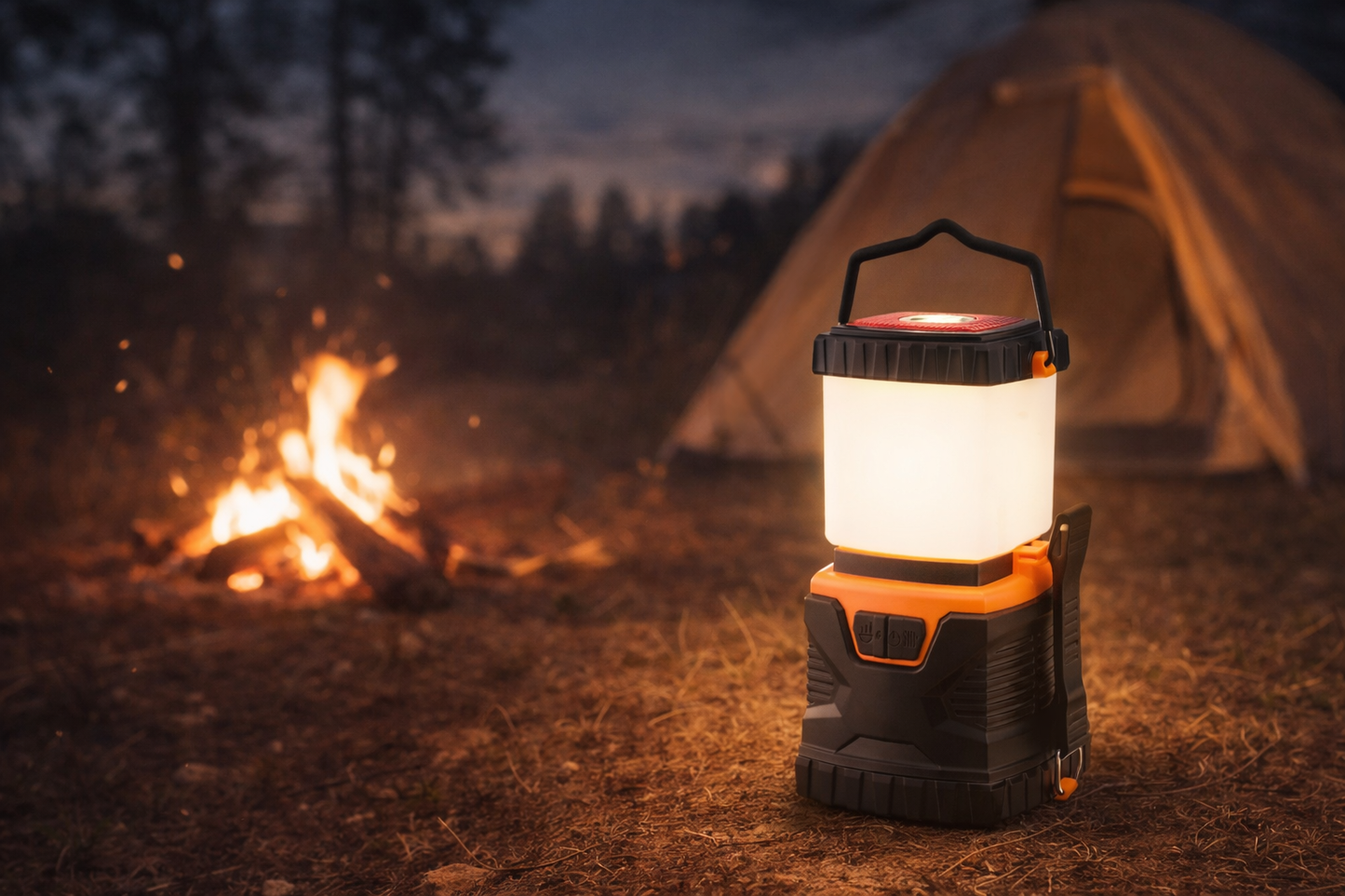 VEVOR LED Camping Lantern Battery Powered All-in-one For Exceptional Experience