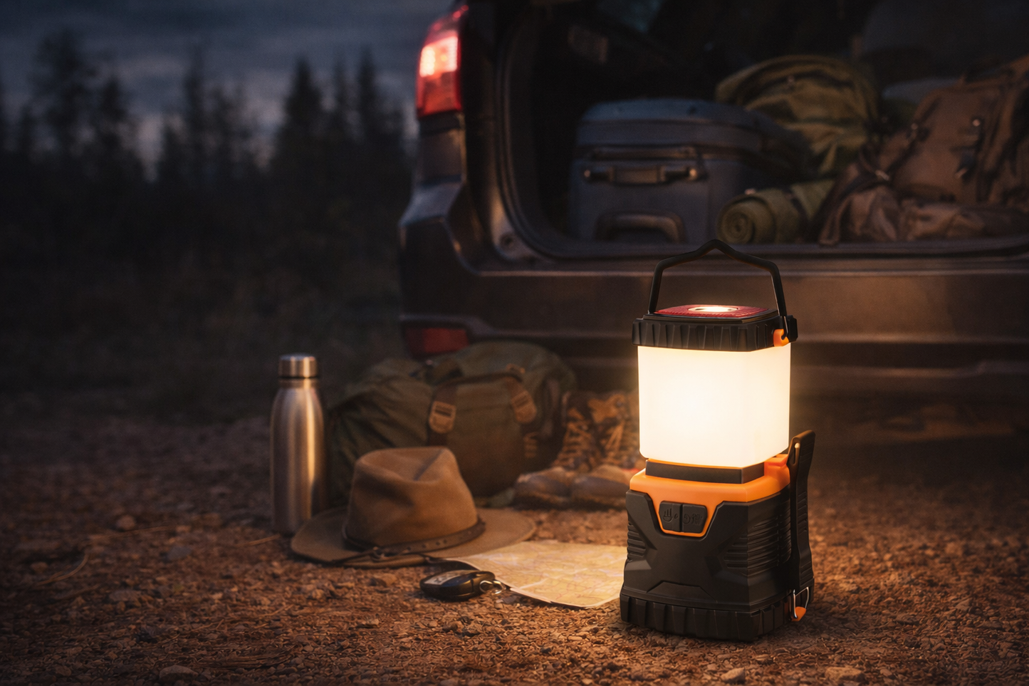 VEVOR LED Camping Lantern Battery Powered All-in-one For Exceptional Experience