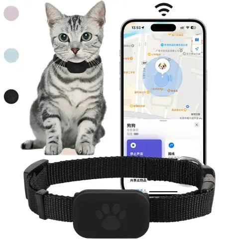 GPS pet tracker collar