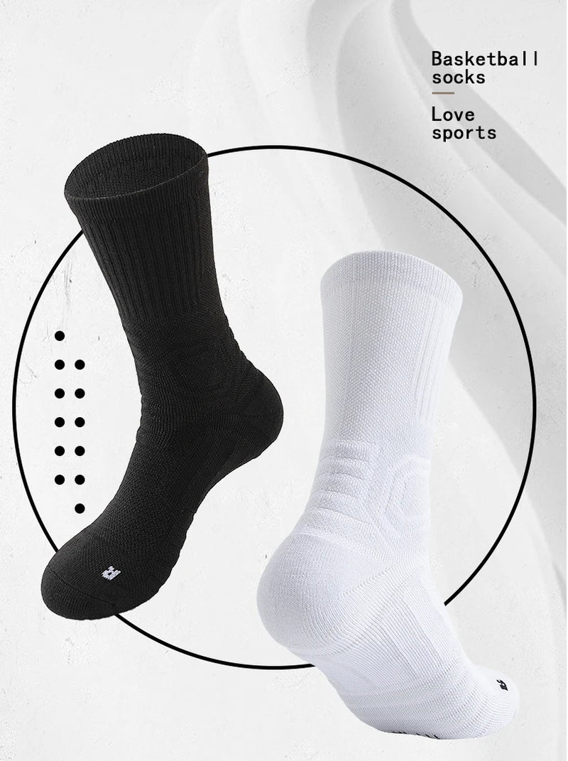 High Quality Wholesale Custom Socks Performance Logo Socks Football Grip Basketball Sport Socks Man