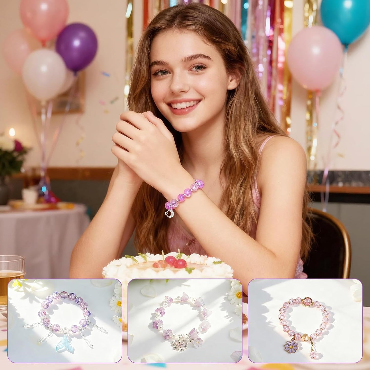 Birthday Mothers Day Gifts for Mom, 21PCS DIY Photo Pop up Box Get Well Soon Gifts Baskets for Women, Spa Care Package after Surgery Feel Better Inspirational Birthday Gift for Women Wife Grandma