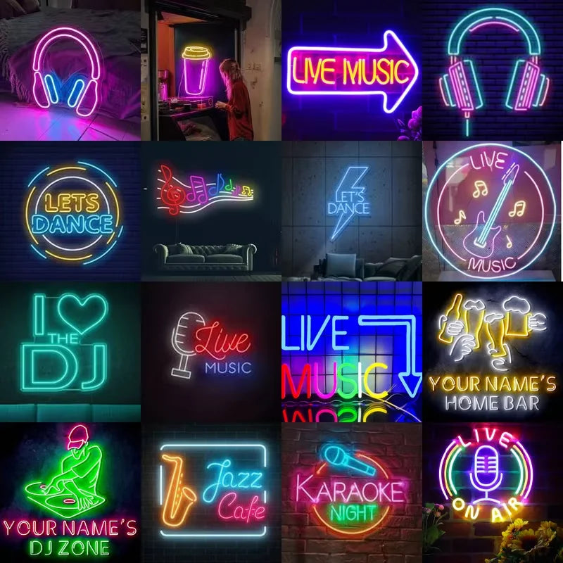 Custom Neon Bar Sign LED Letter Neon Light Name Wedding Sign Bedroom Home Wall Neon Business Logo Dropshipping Free Design
