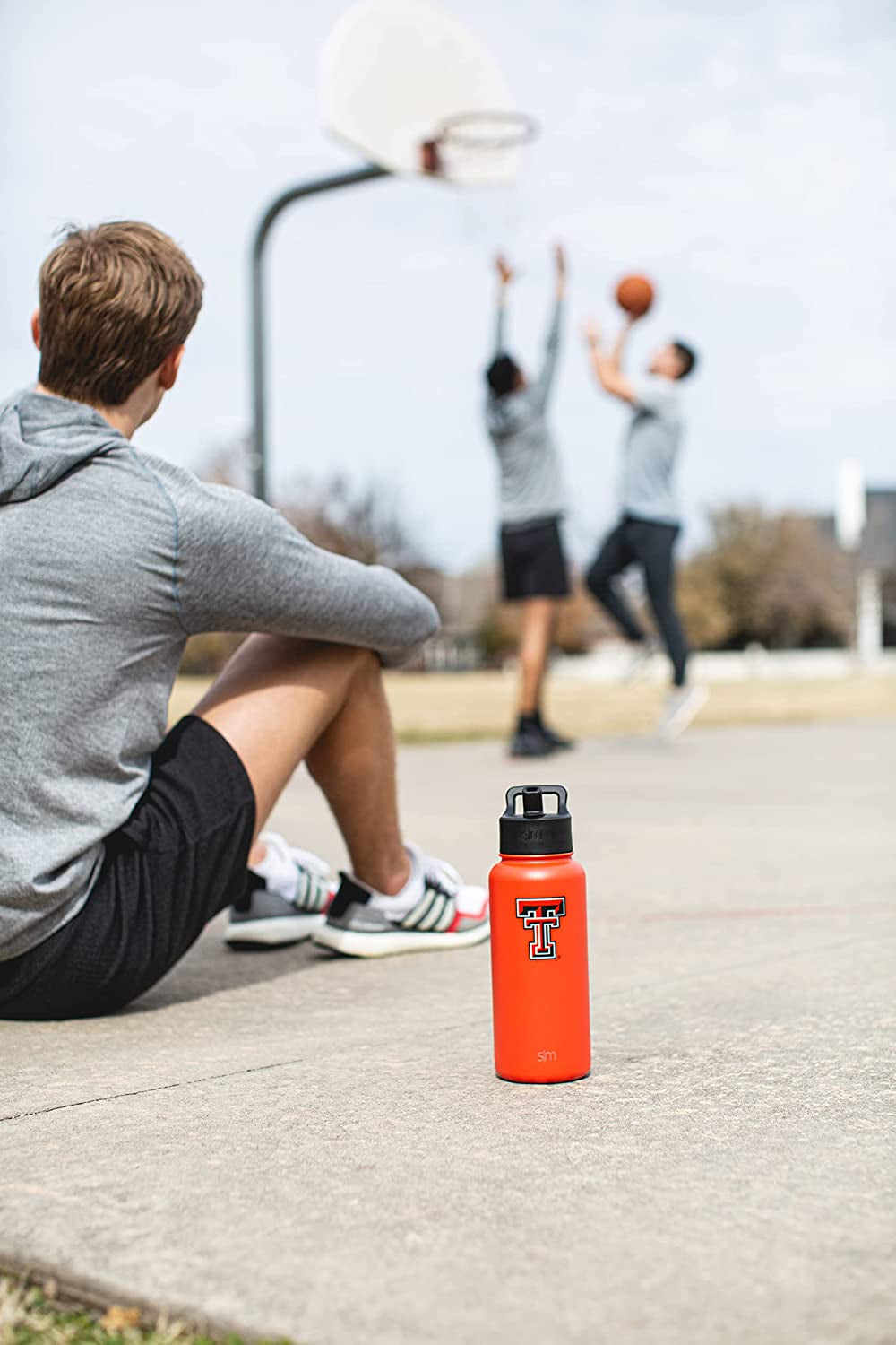 Simple Modern Officially Licensed Collegiate University Water Bottle with Straw Lid Insulated Stainless Steel Thermos | Summit Collection | 32Oz