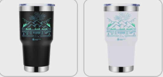 Camping Lines 2 30oz Insulated Vacuum Sealed Tumbler