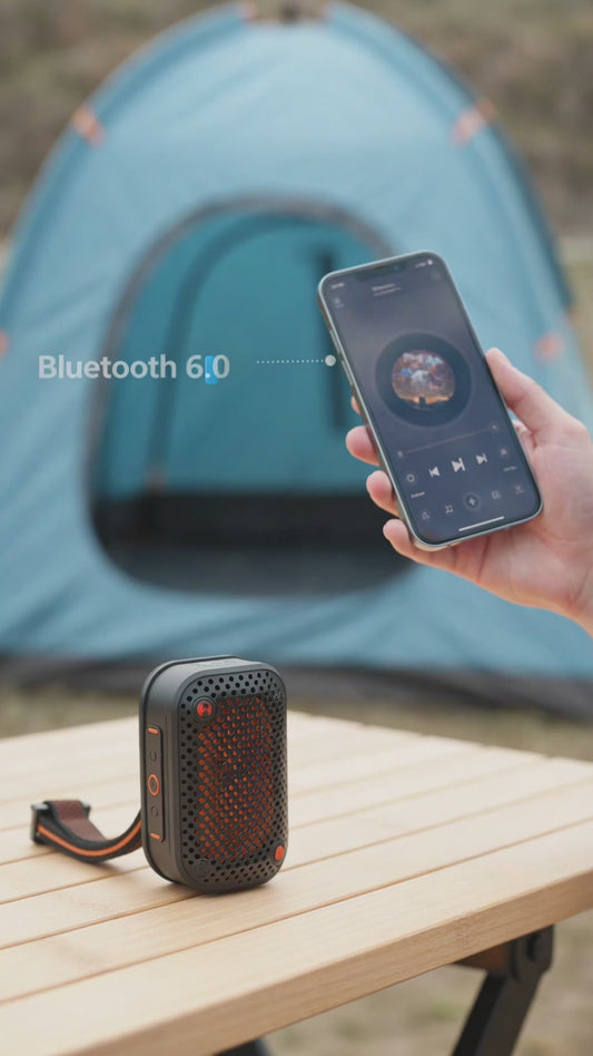 MONSTER M3 Portable Bluetooth Speaker, TWS Stereo Sound, IPX7 Waterproof, Magnetic Clip-On Wearable Speaker, Ultra-Portable 80G Wireless Speaker for Outdoor, Travel, Camping & Work - 2026 Deals for You Days